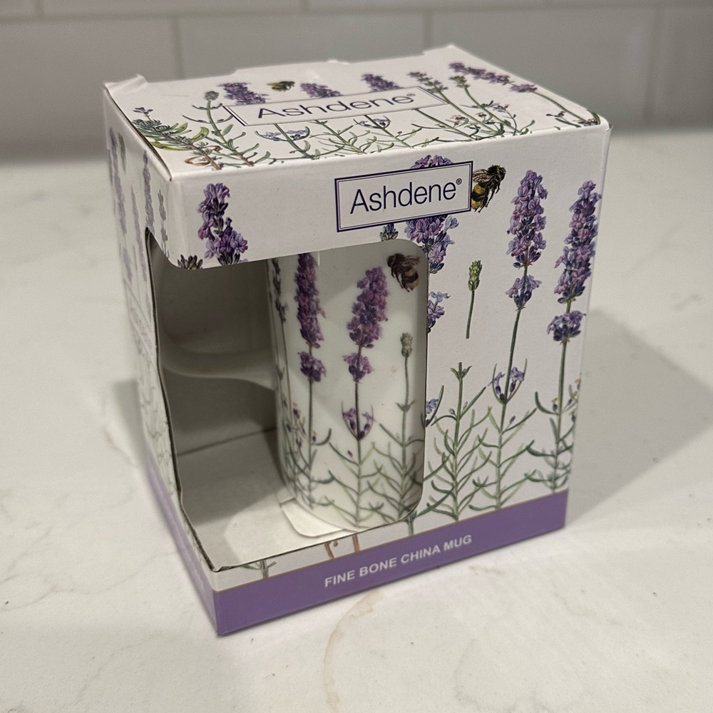Ashdene lavender mug - new in box